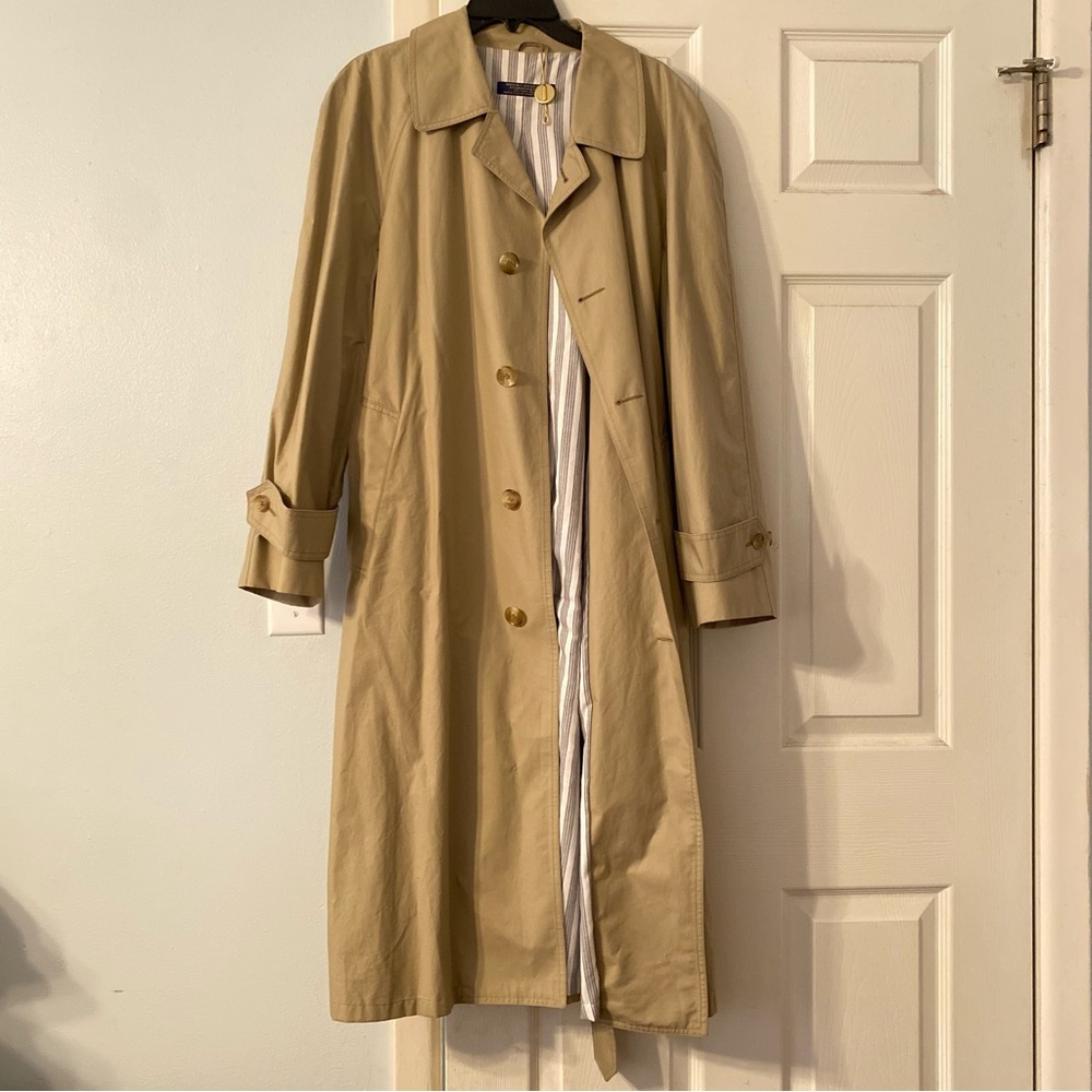 Brooks Brothers trench coat